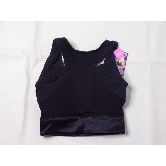 SPANX All Around Slimmer & Shine Crop Racerback Wireless Bra Black Small NEW - Picture 6 of 8